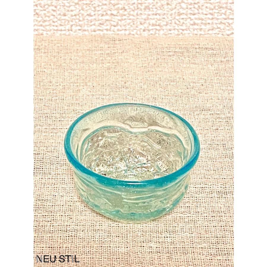 琉球ガラス ぐい呑み 稲嶺盛吉 おちょこ アイスカット (B) 母の