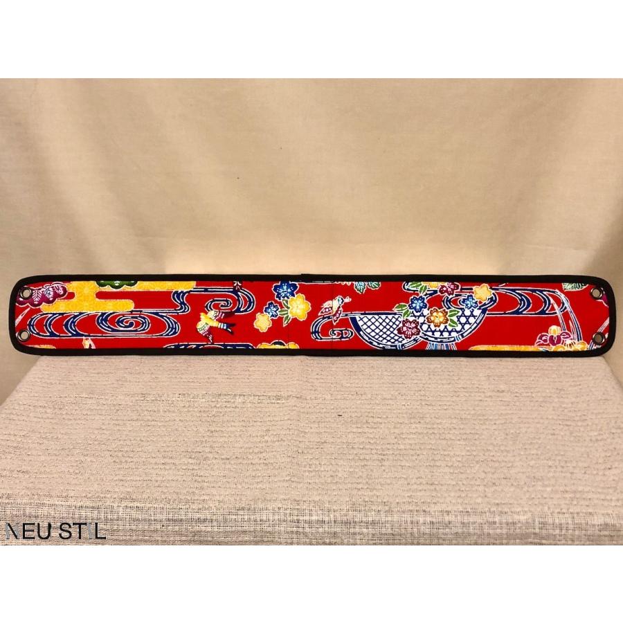 三線 胴巻き ティーガー 紅型 沖縄県産 赤 : NEU STIL - 通販 - Yahoo