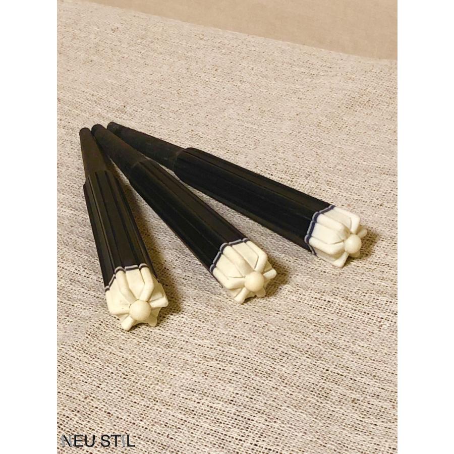 沖縄三線 黒木・天然牙製高級カラクイ3本セット Amazon | 三線用カラクイ