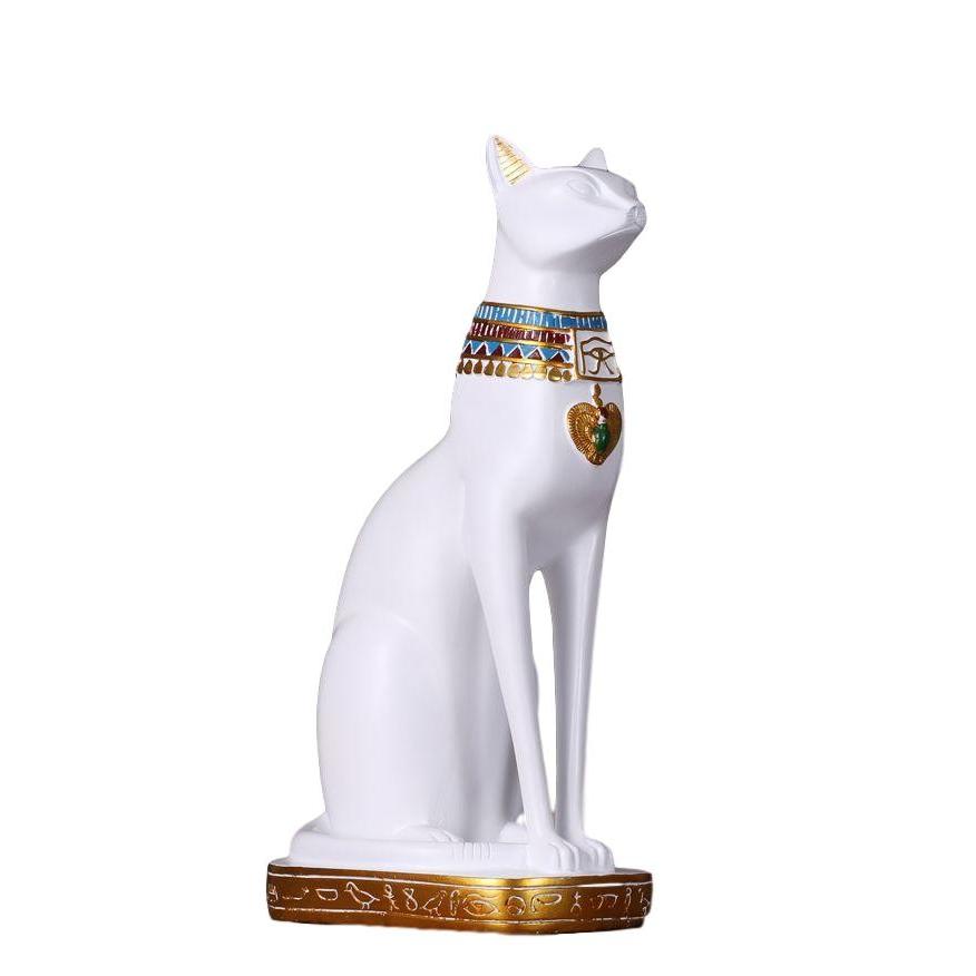 置物 古代エジプト 猫神 民族風 大サイズ ホワイト Cos3630c0 ノイシュタットyahoo 店 通販 Yahoo ショッピング