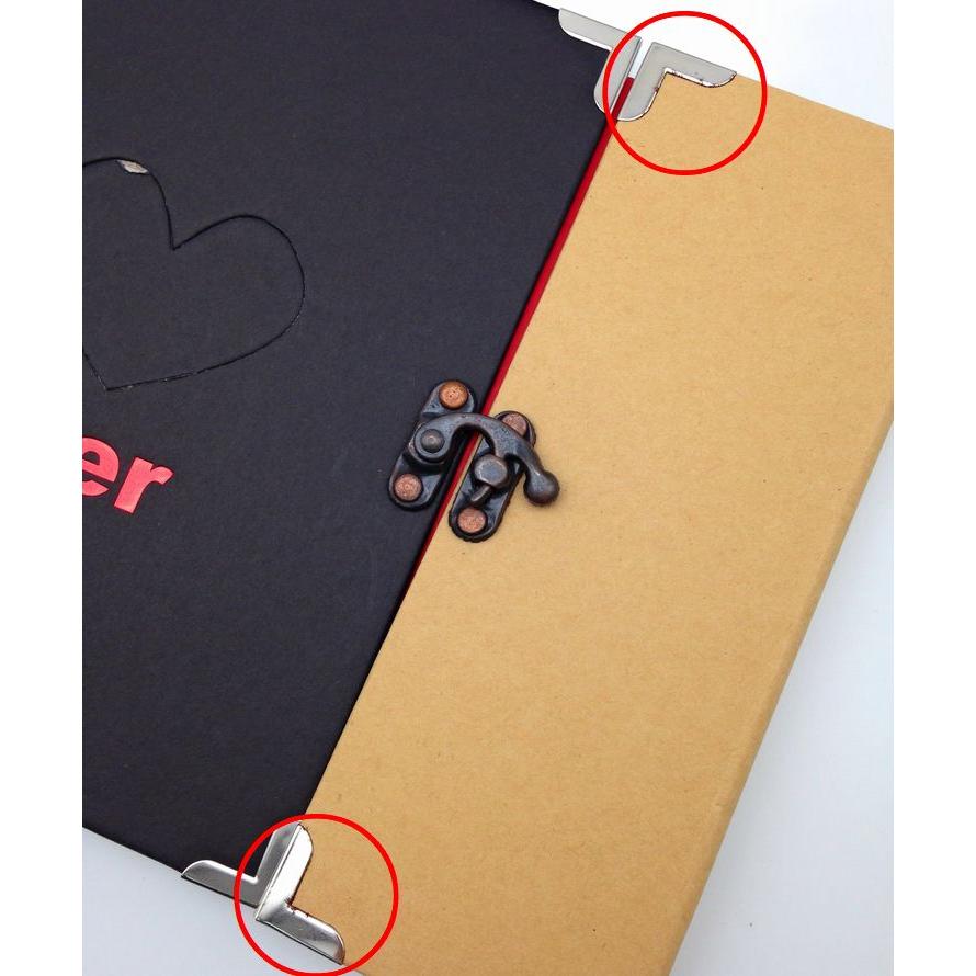 訳あり フォトアルバム ダブルハート 手作り用セット ブラック Forever Lci1963c029 ノイシュタットyahoo 店 通販 Yahoo ショッピング