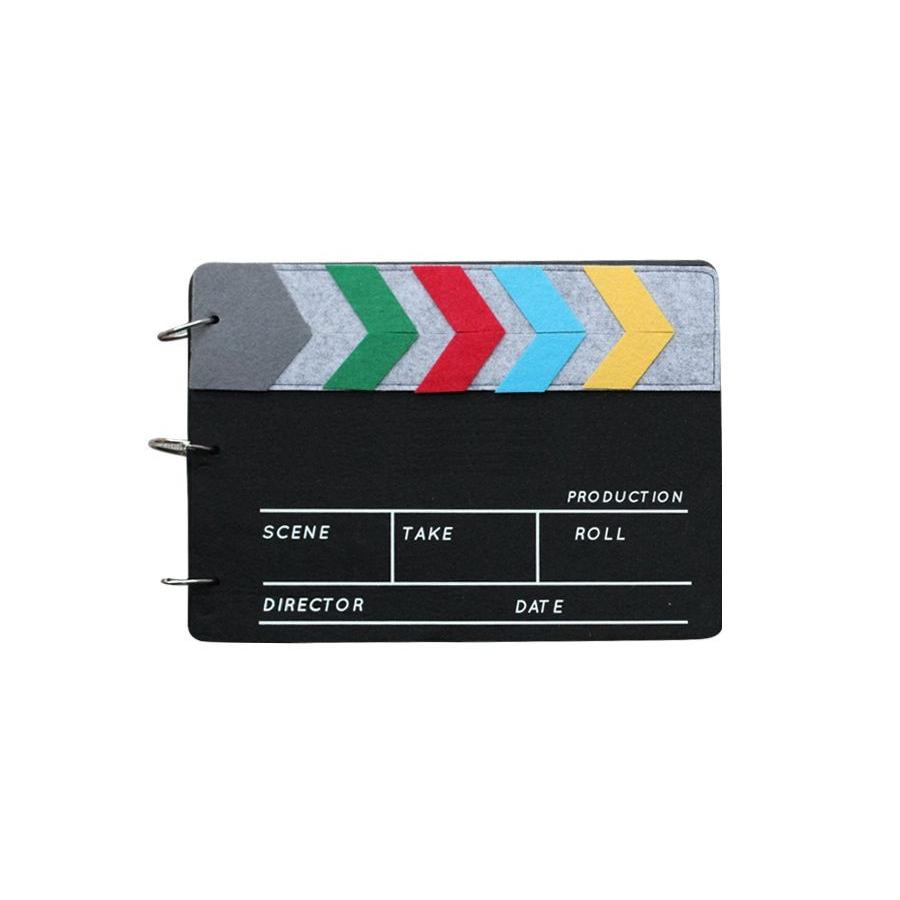 フォトアルバム カチンコ型 フェルトデザイン ユニーク A Mta2255c027 ノイシュタットyahoo 店 通販 Yahoo ショッピング