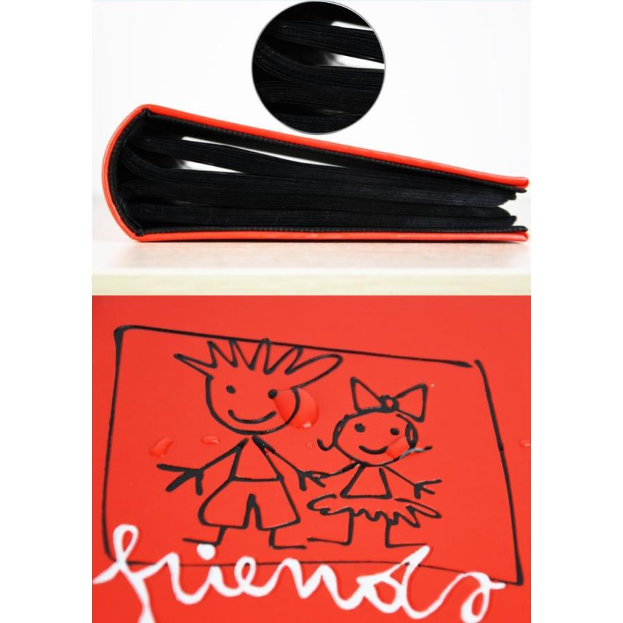 フォトアルバム 洋書風 男の子と女の子 手書き風イラスト Friends 大容量 ハウス レッド Mta2265c030 ノイシュタットyahoo 店 通販 Yahoo ショッピング