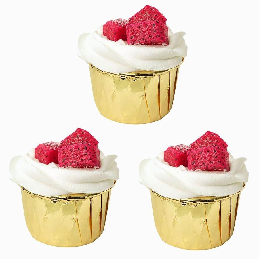 食品サンプル カップケーキ 生クリーム フルーツトッピング シンプル 3個セット ドラゴンフルーツ Mta2996c087 ノイシュタットyahoo 店 通販 Yahoo ショッピング