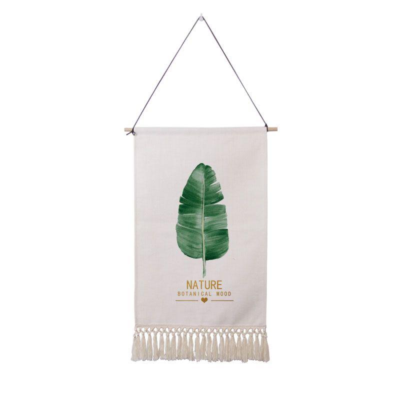 タペストリー 植物のイラスト シンプル フリンジ付き E Mta3373c057 ノイシュタットyahoo 店 通販 Yahoo ショッピング