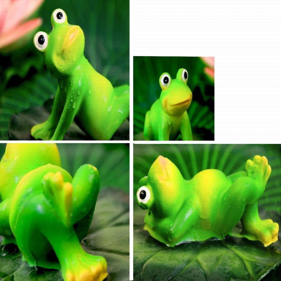 ガーデンオブジェ 葉っぱの上でくつろぐカエル 水に浮かぶ ユニーク Cタイプ Mta3840c025 ノイシュタットyahoo 店 通販 Yahoo ショッピング