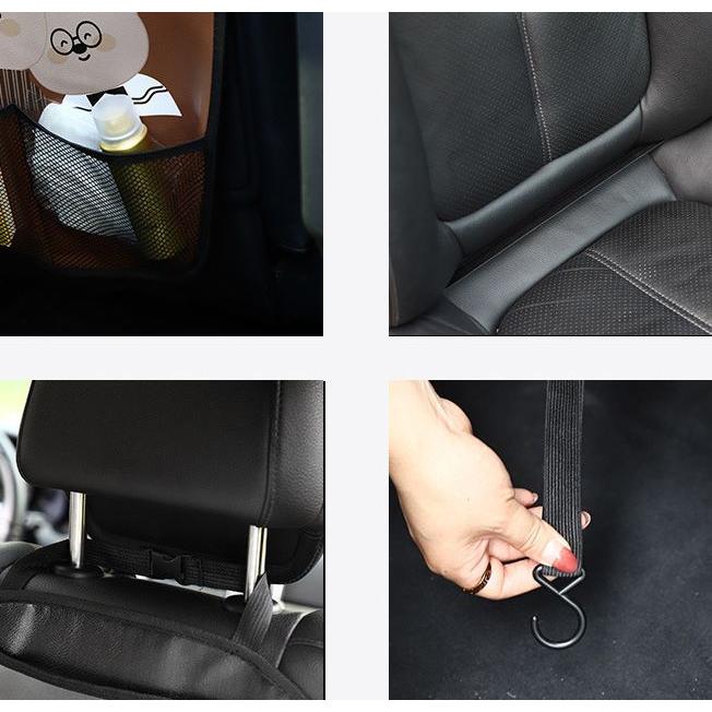 バックシートポケット 車載用 クマのイラスト レザー風 クリア メッシュポケット 2枚セット Dタイプ Mta5710c050 ノイシュタットyahoo 店 通販 Yahoo ショッピング