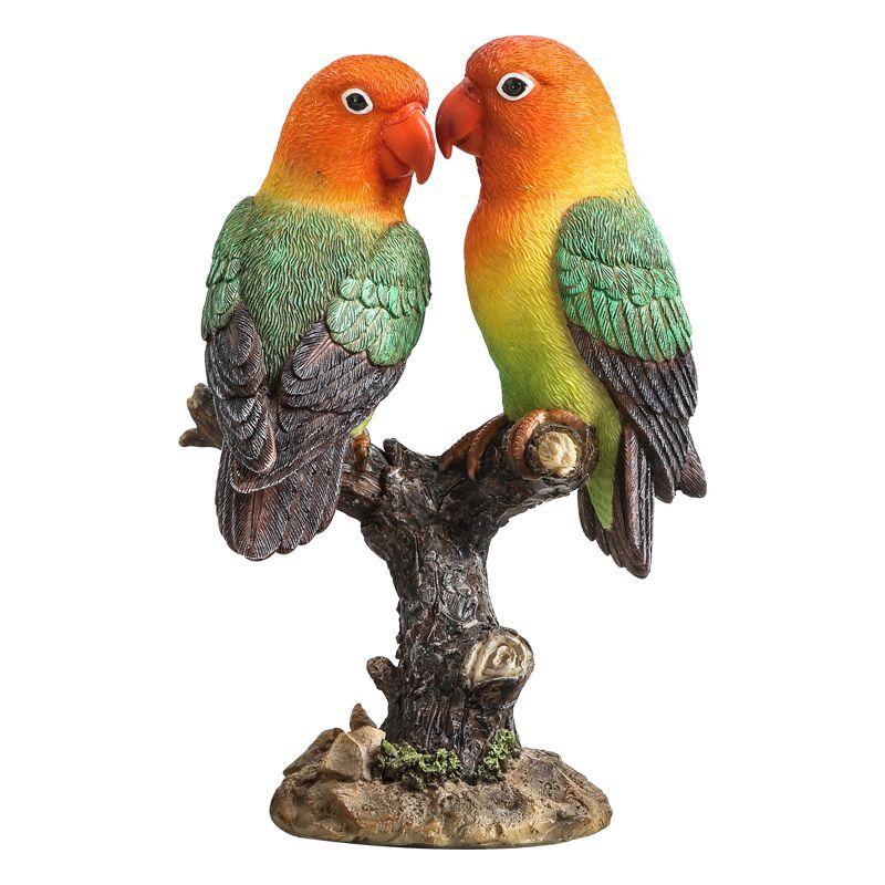 置物 木に止まる鳥 リアルな毛並み (ボタンインコ) : ノイシュタットYahoo!店 - 通販 - Yahoo!ショッピング