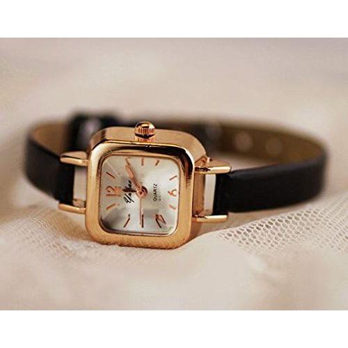 腕時計 クラシック 華奢バンド スクエア文字盤 ブラック Nya8046c023 ノイシュタットyahoo 店 通販 Yahoo ショッピング