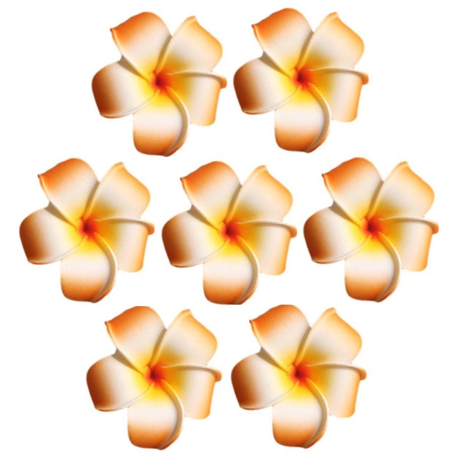 造花 プルメリア 花のみ 7センチ 50個 オレンジ Nyb0067c030 ノイシュタットyahoo 店 通販 Yahoo ショッピング