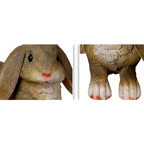 ガーデンオブジェ たれ耳のウサギ お座り グレー系 2個セット Nyb1161c069 ノイシュタットyahoo 店 通販 Yahoo ショッピング