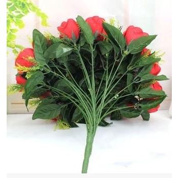 造花 バラ 花束 ブーケ 36個の花 ミントブルー Nyb27c013 ノイシュタットyahoo 店 通販 Yahoo ショッピング