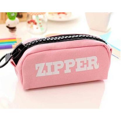 ペンケース シンプル Zipper ざっくりファスナー 大容量 ピンク Nyb4939c013 ノイシュタットyahoo 店 通販 Yahoo ショッピング
