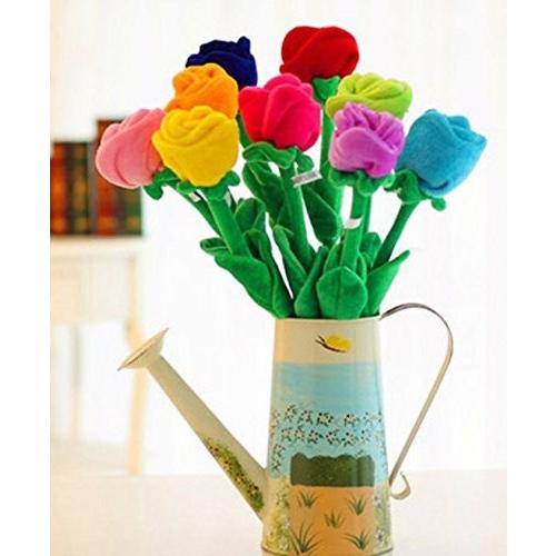 装飾品 ふんわり 薔薇 バラ 曲がる茎付き 10本セット レッド Nyb8650c028 ノイシュタットyahoo 店 通販 Yahoo ショッピング