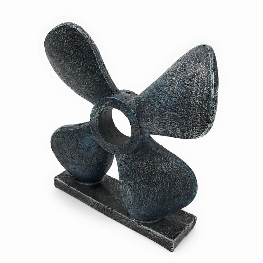 オブジェ ビンテージ風 船のスクリュー プロペラ :NYB9921C029:ノイ