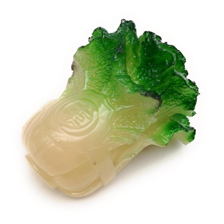 専用です。、縁起物☆白菜の彫刻置物 台湾 故宮博物館 翠玉白菜の置物