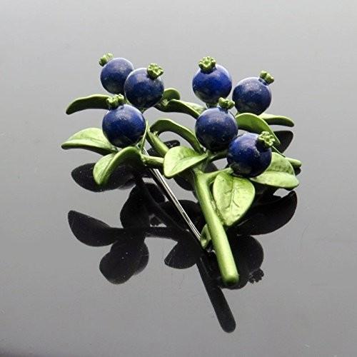 ブローチ 枝に実ったブルーベリー Nyc1947c019 ノイシュタットyahoo 店 通販 Yahoo ショッピング