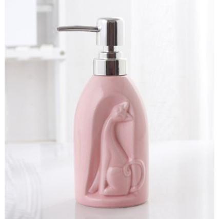 ソープディスペンサー かわいい猫モチーフ付き パステルカラー 陶器製 ピンク Nyc6722c013 ノイシュタットyahoo 店 通販 Yahoo ショッピング