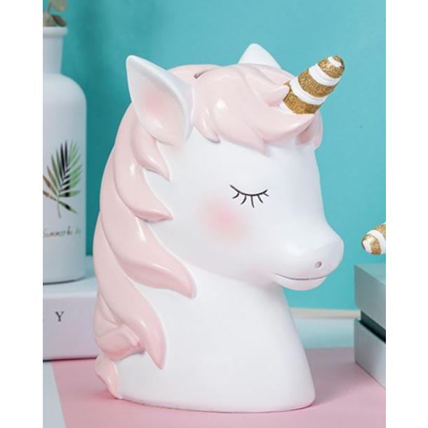 置物 貯金箱 かわいいユニコーンモチーフ パステルカラー ピンク Nyc7125c078 ノイシュタットyahoo 店 通販 Yahoo ショッピング