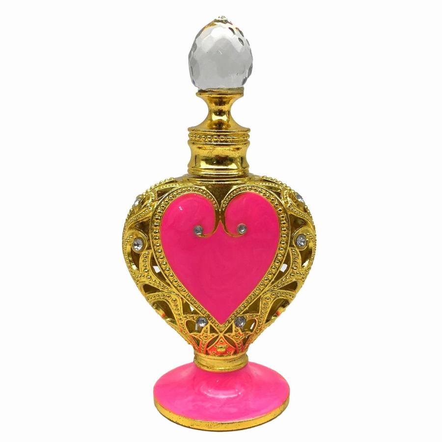 香水瓶 パフュームボトル ハートデザイン アンティーク風 ガラス製 ゴールド ピンク Nyc7290c030 ノイシュタットyahoo 店 通販 Yahoo ショッピング