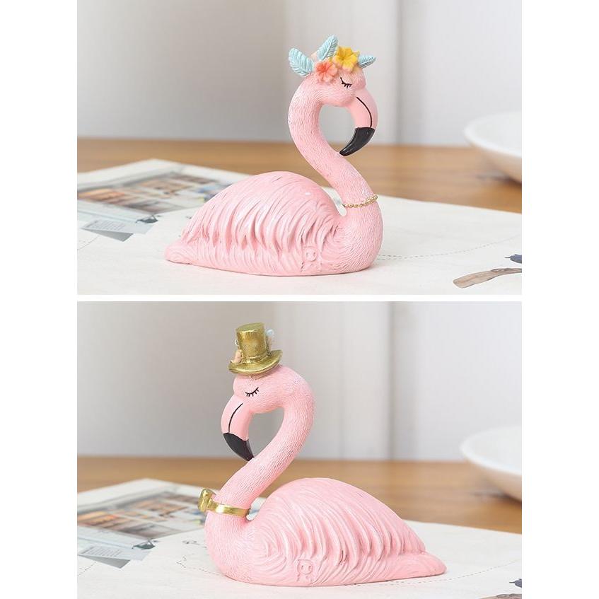 置物 目を閉じるフラミンゴ 頭におしゃれな飾り 座る姿 帽子 小サイズ Och0180c015 ノイシュタットyahoo 店 通販 Yahoo ショッピング