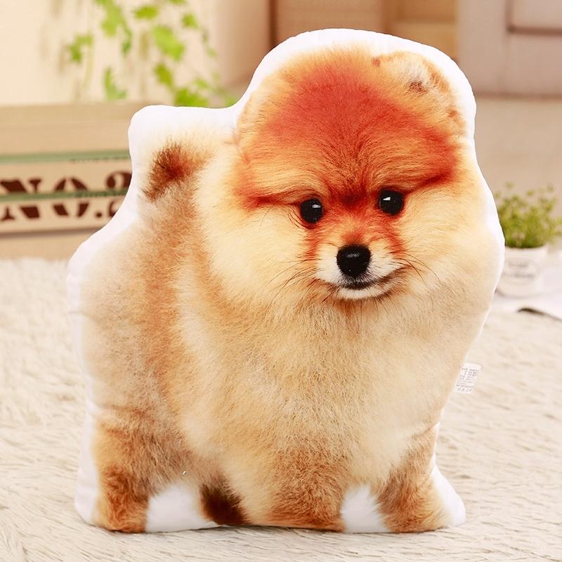 クッション リアル 犬の全身 子犬 プリント ダイカット ポメラニアン Och3225c027 ノイシュタットyahoo 店 通販 Yahoo ショッピング