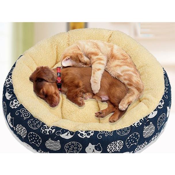 ペットベッド 優しいイラスト ふかふか 犬用 猫用 円形 アヒル Och3432c023 ノイシュタットyahoo 店 通販 Yahoo ショッピング