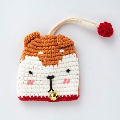 キーケース キュートな動物の顔 毛糸のあみぐるみ風 柴犬 Sak1159c018 ノイシュタットyahoo 店 通販 Yahoo ショッピング