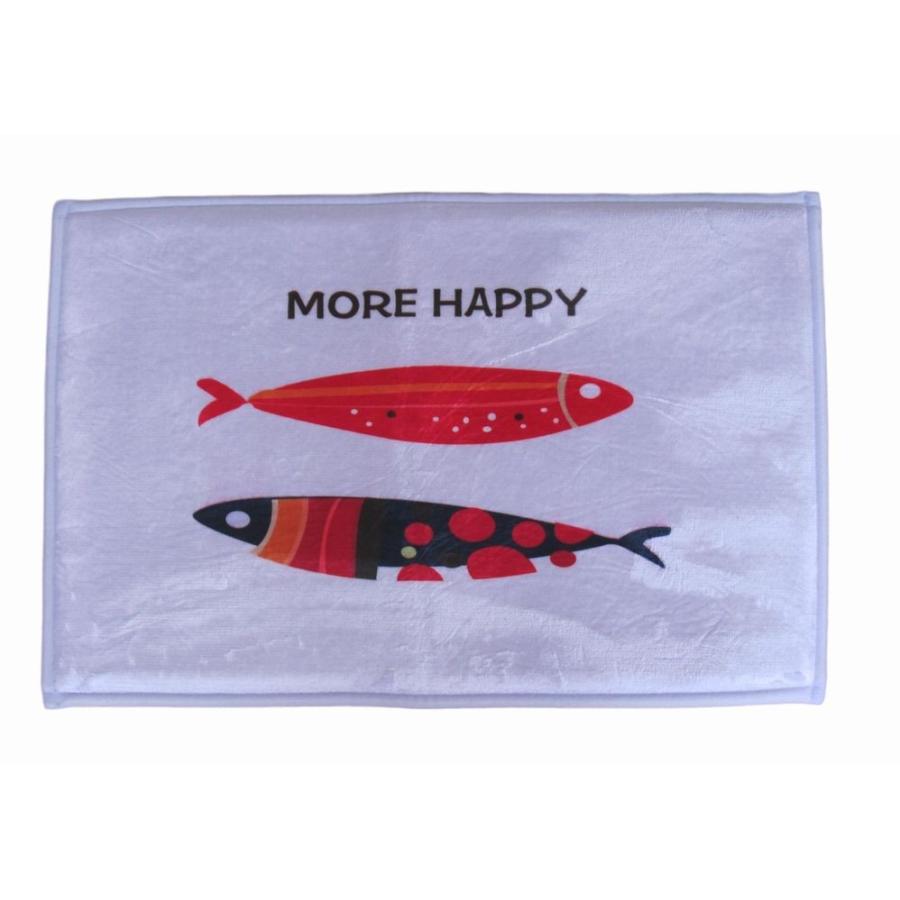 玄関マット カラフルな2匹の魚 熱帯魚風 イラスト ホワイトb Tmp0943c036 ノイシュタットyahoo 店 通販 Yahoo ショッピング