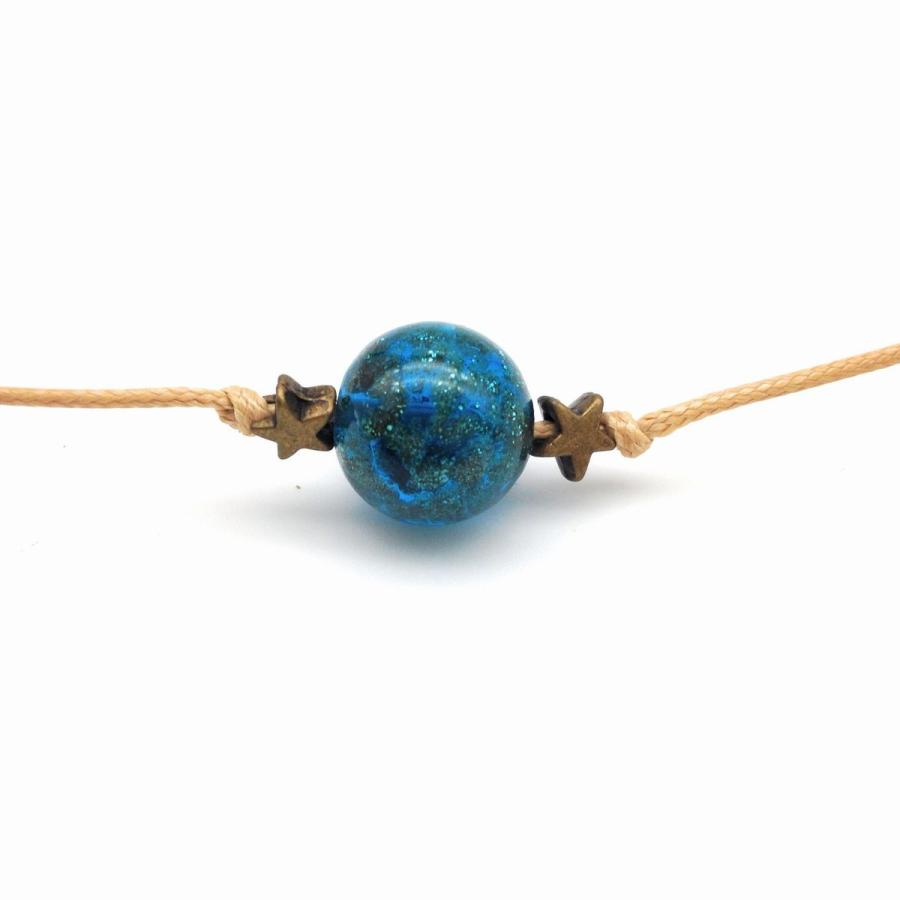 ネックレス 宇宙系 星空風 ナチュラル ガラス玉 ブルーグリーン Tmp2129c014 ノイシュタットyahoo 店 通販 Yahoo ショッピング