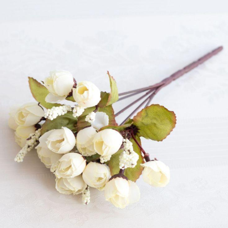 389円 都内で 造花 バラ アンティークローズ風 ミニサイズ 3束セット ホワイト 389円 都内で 造花 バラ アンティークローズ風 ミニサイズ 3束セット ホワイト
