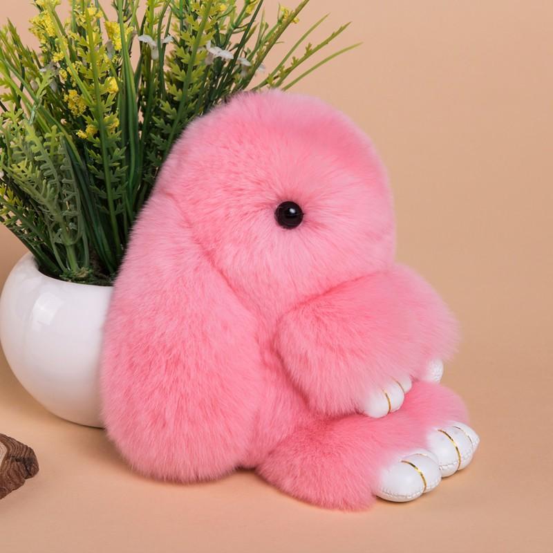 チャーム うさぎぬいぐるみ 大きな耳と垂れた手 ふわふわ 大サイズ ピンク 最高