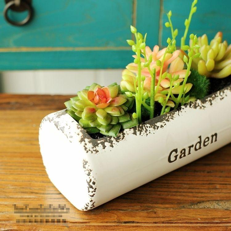 フェイクグリーン 多肉植物 観葉植物 ガラス瓶風の植木鉢入り Tuc2291c035 ノイシュタットyahoo 店 通販 Yahoo ショッピング