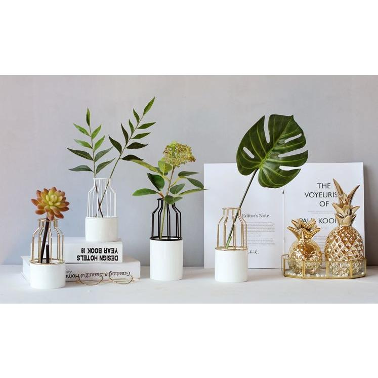 フラワーベース 牛乳瓶モチーフ ワイヤー 陶磁器 セパレート ホワイト ブラック 大サイズ Tuc5362c029 ノイシュタットyahoo 店 通販 Yahoo ショッピング