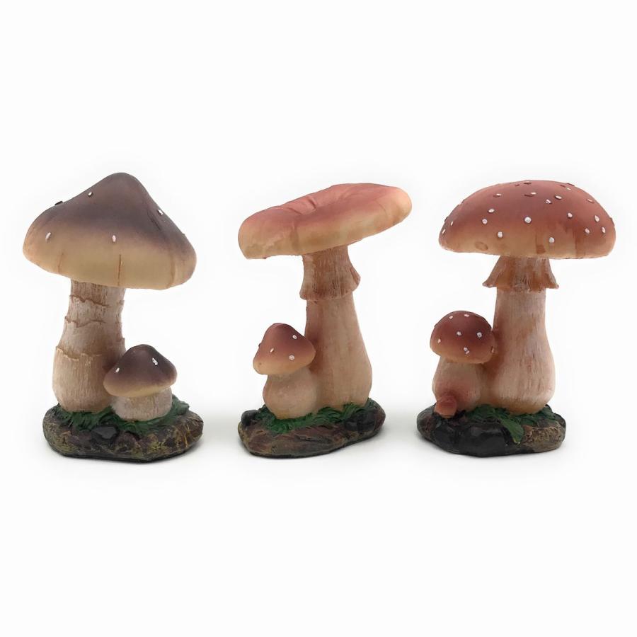 ガーデンオブジェ 置物 メルヘンチックなきのこ カントリー風 3個セット Tuc5804c033 ノイシュタットyahoo 店 通販 Yahoo ショッピング