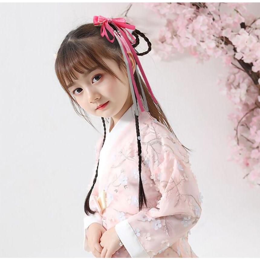 オーダー♡和柄ダブルリボン】ヘアクリップ ヘアピン ヘアゴム