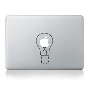 MacBook iPad ステッカー シール 電球 ライト｜neustadt