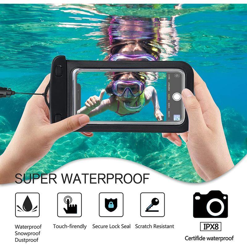 Www ドライバッグ 防水バッグ ドラム型 10l スマホ用防水ケース付き 6 9インチ以下のスマホ全機種対応 防水ポーチ プールバッグ 防 ２０１３セール