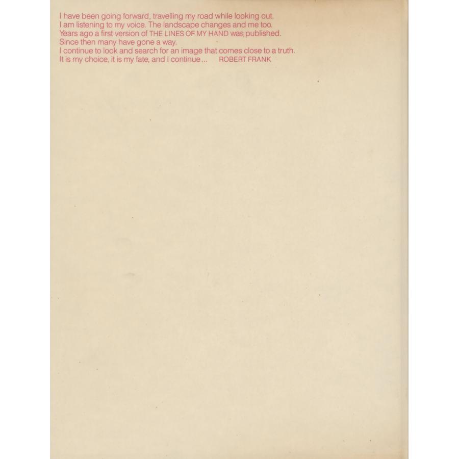 Robert Frank: The Lines of My Handの画像
