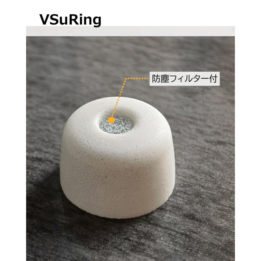 VuRin イヤーピース ソニー用 WF1000xm5 交換用 8個 低反発 VuRin イヤーピース ソニー用 WF1000xm5 交換用 8個 低反発