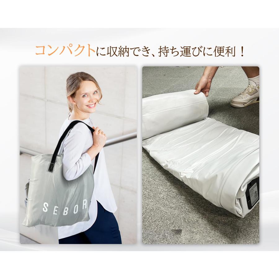 Sebor プレミアムエアーベッド 電動ポンプ内蔵 高反発シングル Sebor プレミアムエアーベッド 電動ポンプ内蔵 高反発シングル
