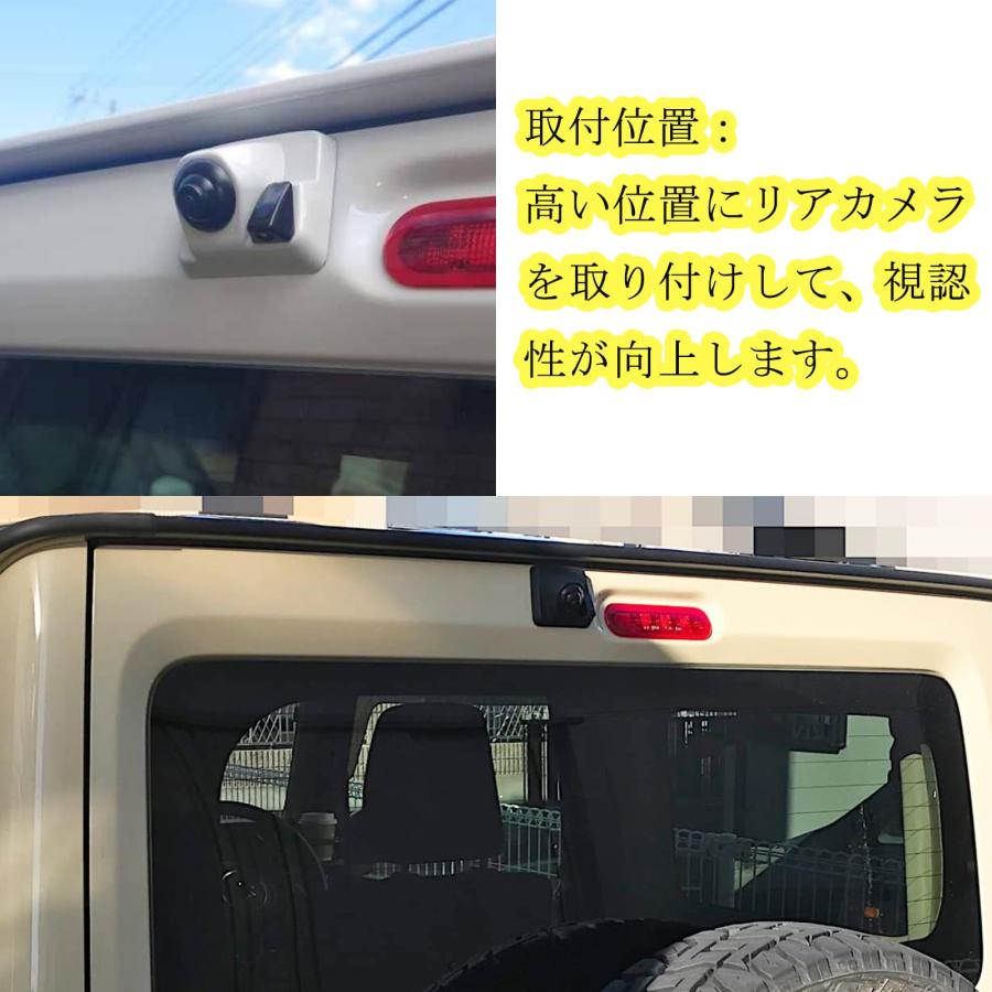 HOAARジムニー バックカメラ 後ろカメラ 水滴防止 純正 外装パーツ 