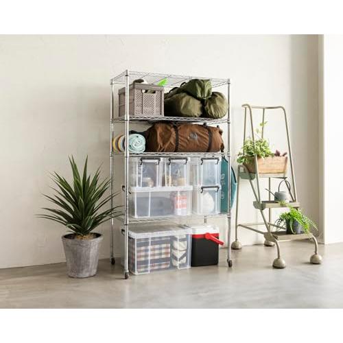 天馬 耐久性に特化した収納ボックス  防災 ロックス 660M クリアケース コンテナボックス 頑丈 衣装ケース プラケース ROX 幅44×奥 |  | 05