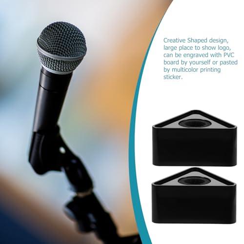 EXEAR インタビュー マイクロゴ AB 射出成形 三角形 ス マイクフラッグ 広告 イメージ向上 個セット ブラック |  | 04