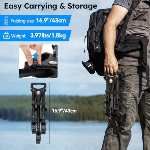 RU 高耐久ユニバーサル三脚ホイール 写真用三脚ドリー 強化アルミニウム 調節可能な脚 最大耐荷重15k ビデオカメラ/カメラ/写真/ビデオ A |  | 04