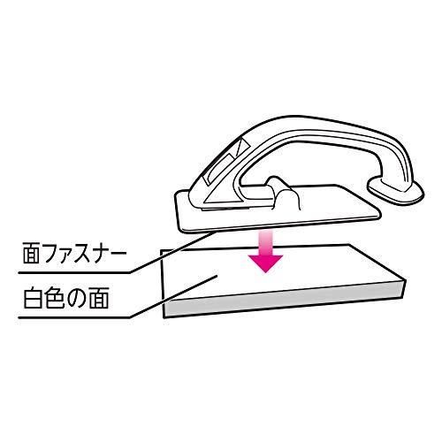 アズマ 浴室掃除用ブラシ 浴室床洗い スポンジ面:約7×16c 凸凹床のお掃除に ツンツンブラシが溝の奥まで入り込む 磁石で壁にピタッとくっつけ |  | 04