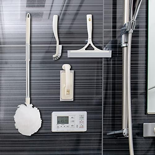 アズマ 浴室掃除用ブラシ 浴室床洗い スポンジ面:約7×16c 凸凹床のお掃除に ツンツンブラシが溝の奥まで入り込む 磁石で壁にピタッとくっつけ |  | 08