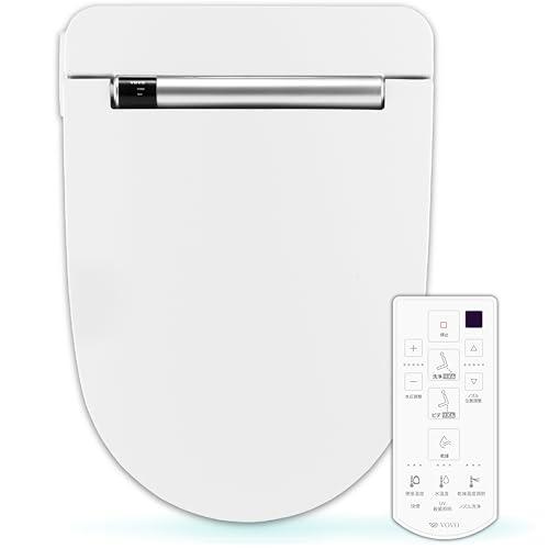 VOVO YEMEN 温水洗浄便座 セルフクリーニング フルステンレスノズル 温熱シート 温風乾燥 省エネ 貯湯式 ホワイト UV 照明 付き | 
