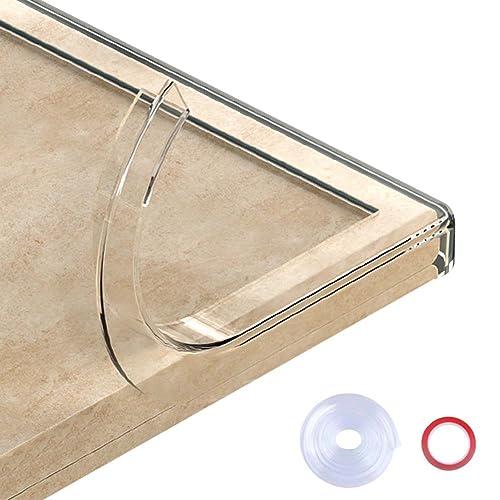 コーナーガード コーナークッション 透明カバー 全長300c 両面テープ付き ベビー 高齢者 頭保護 衝撃吸収 ケガ防止 机椅子家具 机 角 階 | 