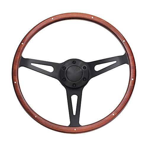 Deporacing ステアリング ウッドステアリング 36.5Φ ヴィンテージ